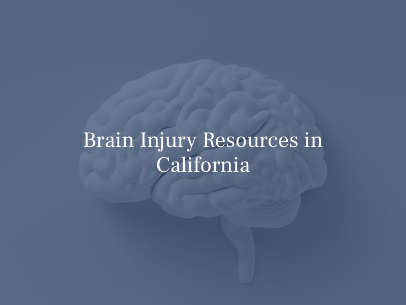 Brain Injury Resources in California