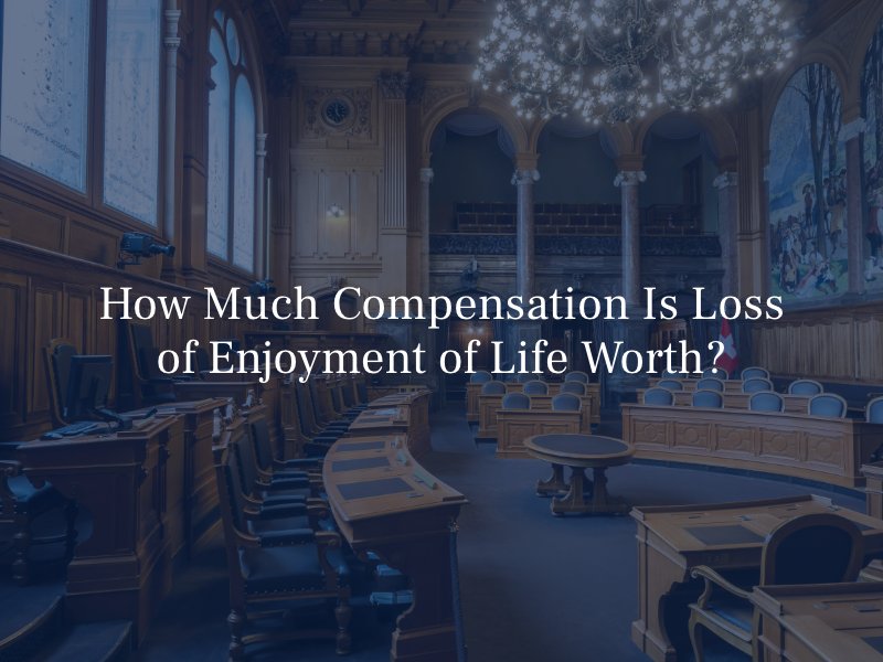 How Much Compensation Is Loss of Enjoyment of Life Worth?