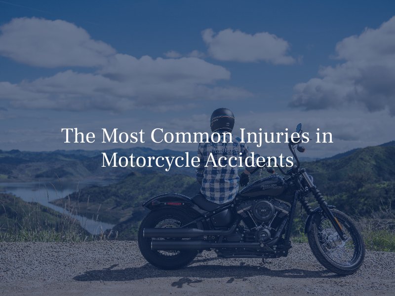 The Most Common Injuries in Motorcycle Accidents